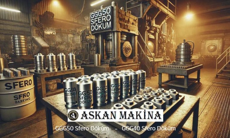 GGG50 Sfero Döküm, GGG40 Sfero Döküm